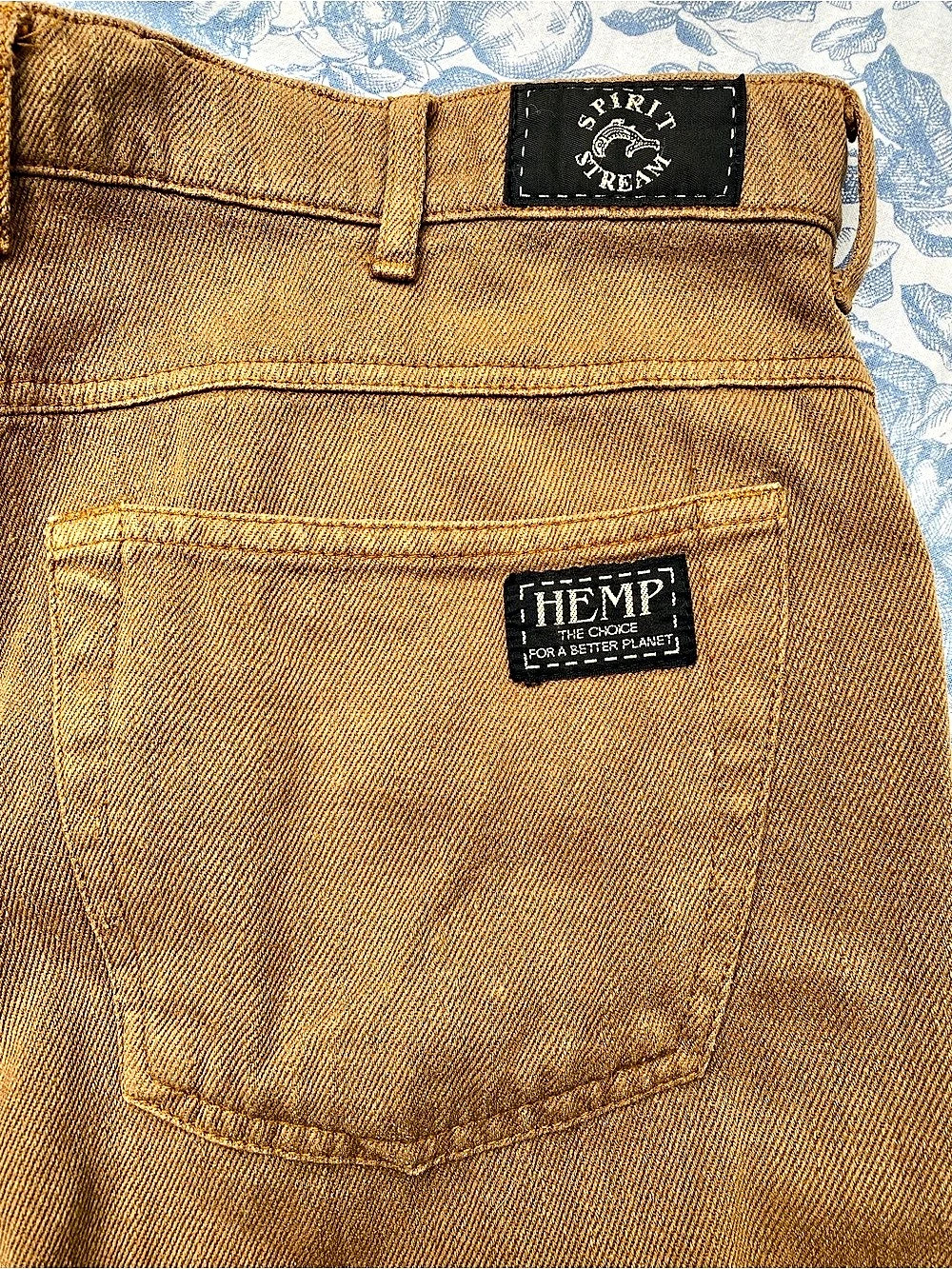 Vintage Spirit Stream Hemp Cotton blend jeans. Made in Canada! Waist 33